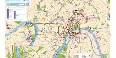 Moskva otobüs harita