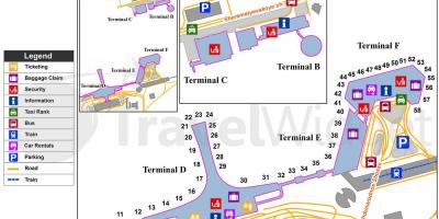Moskova Şeremetyevo havaalanı Haritayı göster